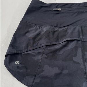 lululemon athletica Camo Black Speed  Shorts